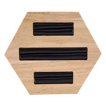 

Wood Ring Insert Display Holder Tray Jewelry Storage Organizer Showcase Tool