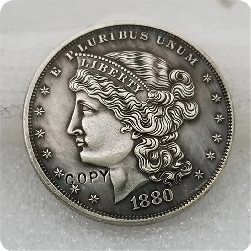 Копия монеты в виде доллара США 1880|Безвалютные монеты| |