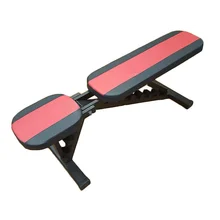 Скамья для жима лежа Barfits нагрузка до 350кг черно-красная