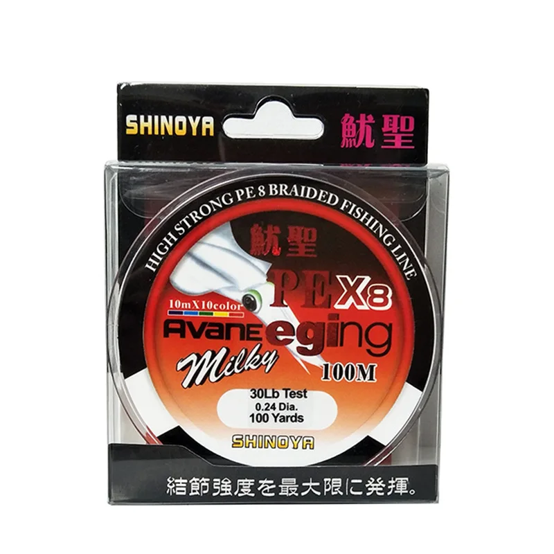 

Jubilee Noah shinoy Squid St. Pe Line 100M 8 Series Color Fishing Line Lure Line Raft Fishing Sea Fishing Rod Line Fishing Line