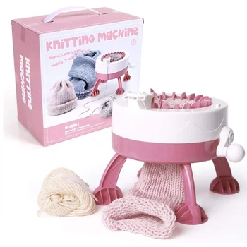 

48 Needles Handmade Wool Knitting Machine Cylinder Wool Loom Hand-knitted Scarf Sweater Hat Socks Adult Children Lazy Artifact