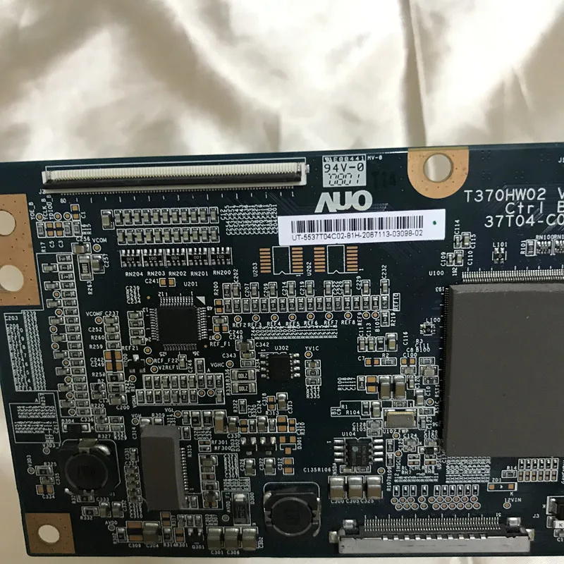 Тест для samsung L37N3 LA37A550P1R логическая плата T370HW02 V402 37T04-C02