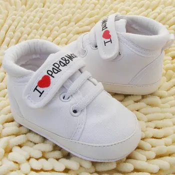 

Baby Shoes First Walkers Infant Kids Boy Girl Soft Sole Canvas Sneaker Toddler Newborn Shoes 0-18 Month