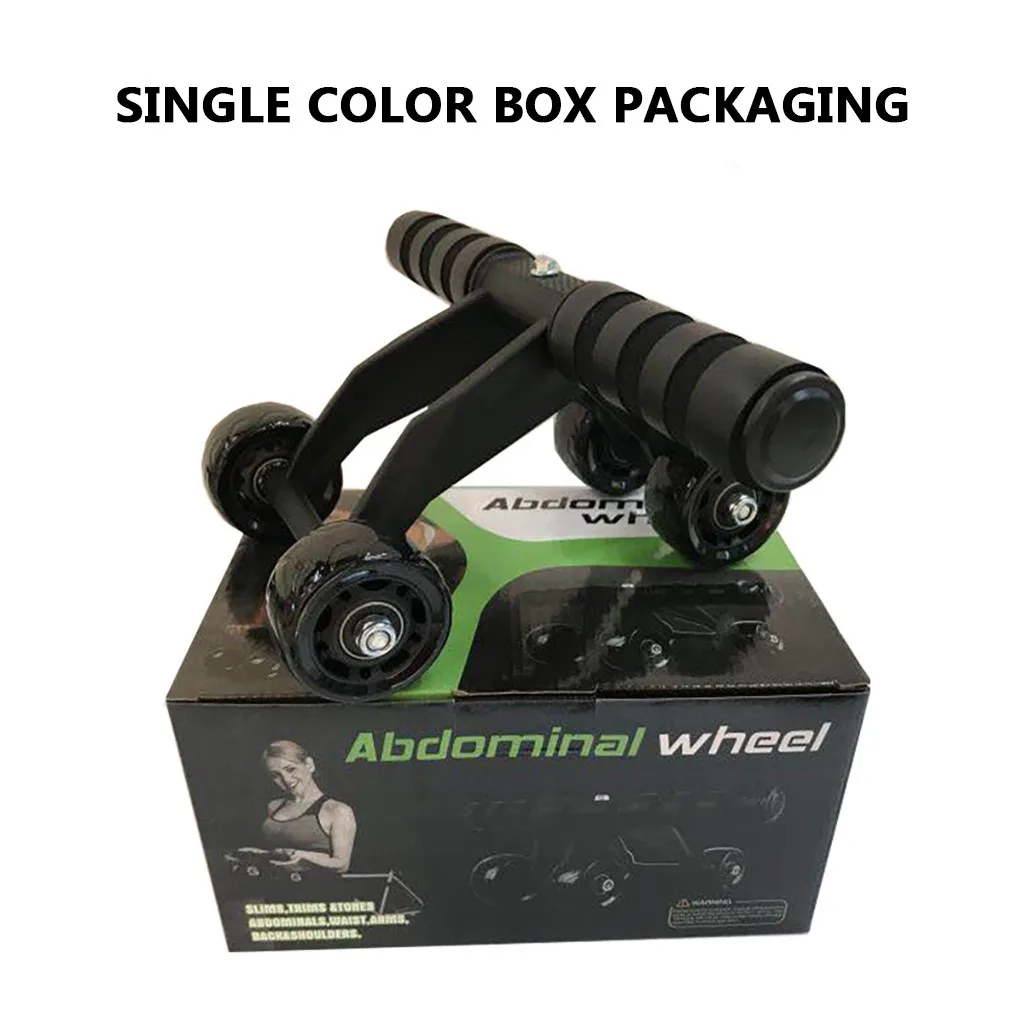 HIINST 4 rollers Ab Roller abdominal muscle training machine home gym machine belly equipment Home Sport Training Equipment 427