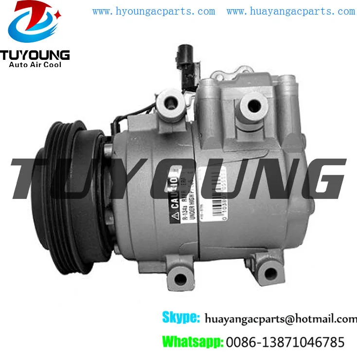 HS15 автомобильный компрессор кондиционера для hyundai Elantra 1.6i 16 V/1.8i 16 V/2.0i 16V 977012D000 F500-CD1AA02P