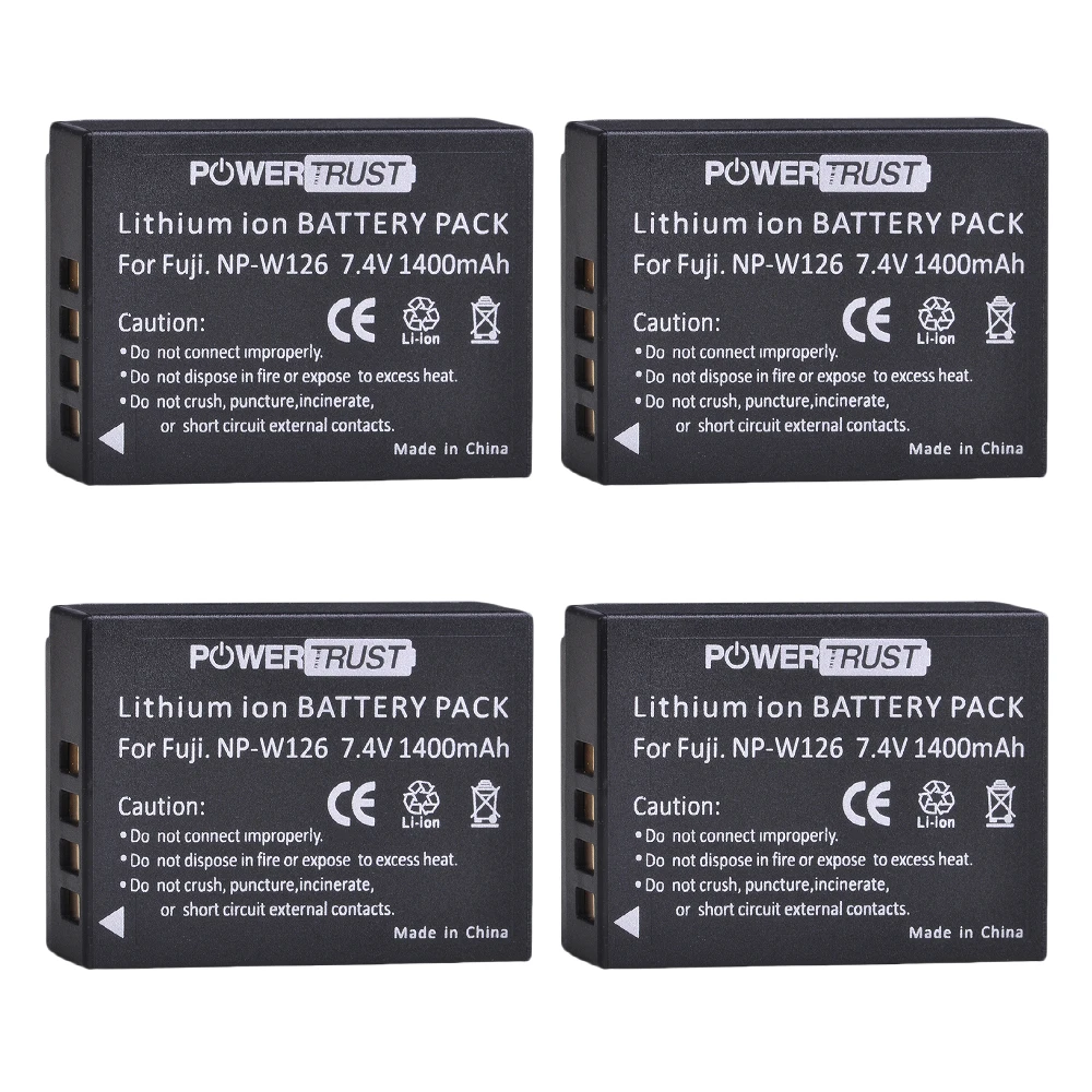 Np-W126 Npw126 Np-W126S Batteria Per Fujifilm X100F X-A10 X-A7 X-A5 X-A3 X-A2 X-A1 X-E2 X-E2S X-Pro1 X-Pro2 X-Pro3 X-T1 X-T2 X-T3