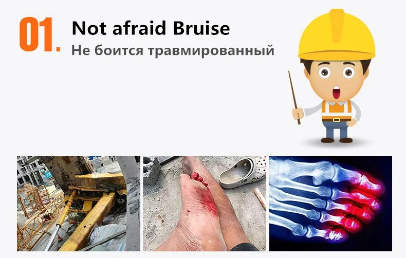 Мужская Рабочая обувь со стальным носком; коллекция года; модные летние дышащие повседневные ботинки без застежки; мужская обувь с защитой от проколов