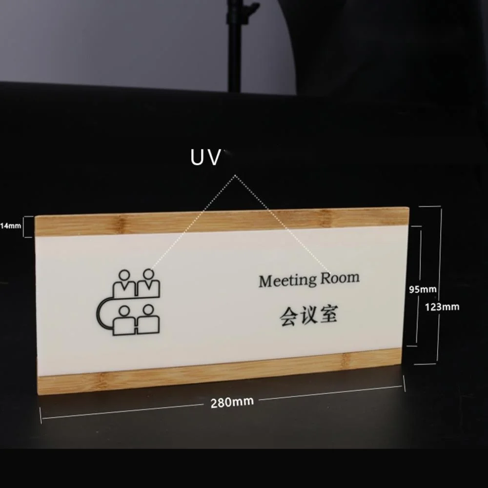 마케팅 부서 현대 도어 플레이트 하우스 호텔 이름 플레이트 아크릴 보드