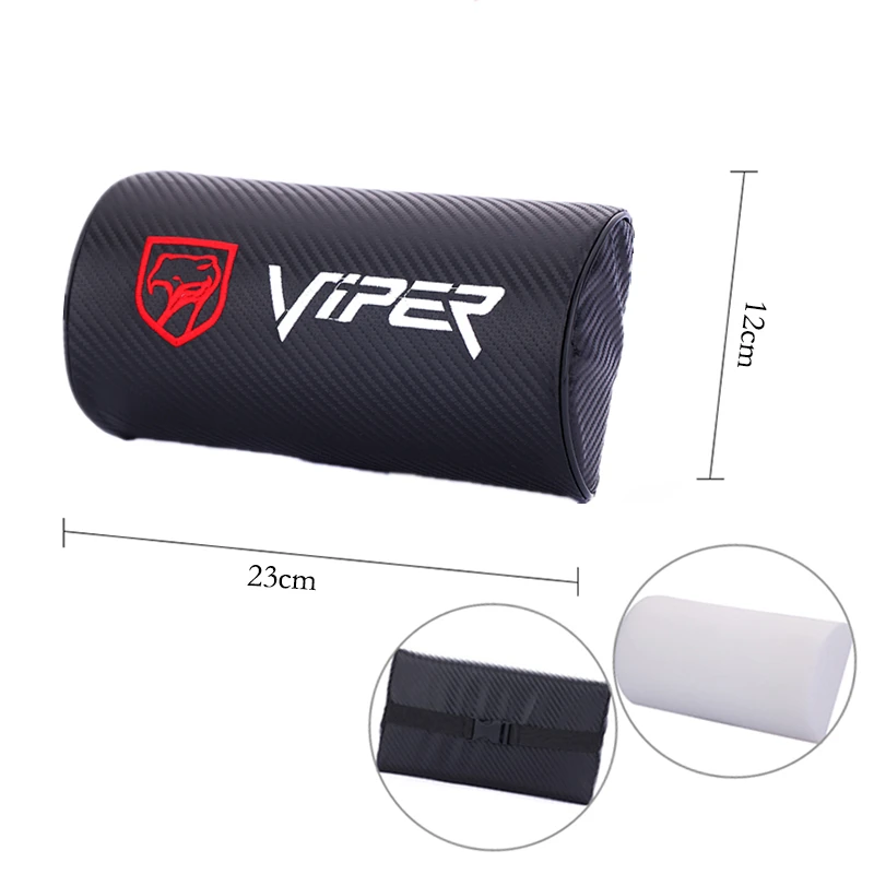 Автомобильный подголовник, подушка для безопасности шеи для Dodge Viper caliber ram Journey Charger Caravan Nitro Challenger Avenger Durango
