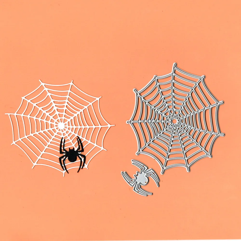 Spider Spin Web трафарет для вырезания металла шаблон для DIY тиснения бумаги фотоальбома карты Ремесло новые штампы для декора подарка
