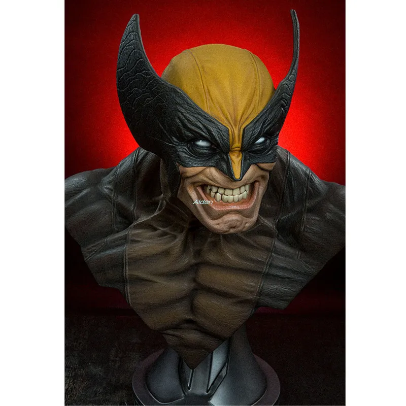 27 "SS 400144 статуя X-men супергерой бюст Росомаха 1/1 голова портрет Мстители GK экшн Коллекционная модель игрушечная коробка 69 см Z2566