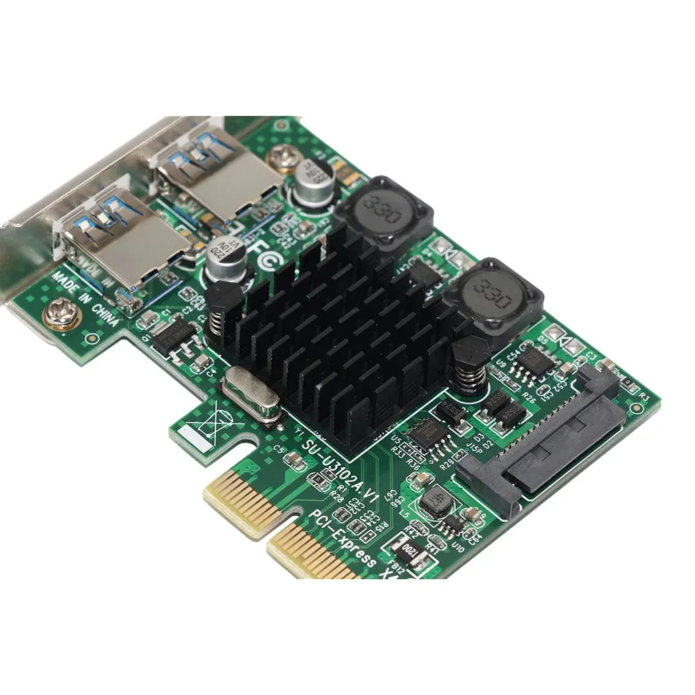 Настольный Pci-E к Usb3.1 Плата расширения Настольный Usb3.1 карта расширения Usb Интерфейс адаптер карта расширения
