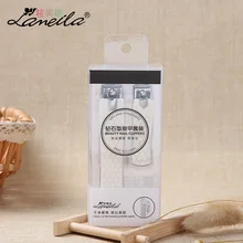 Lameila набор маникюра в форме кирпича из нержавеющей стали Острый срез 2 штук в штучной упаковке ножницы для ногтей инструмент красоты C0185