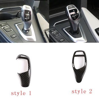 

Car Accessories Carbon Fiber ABS Car Gear Shift Head Cover Trim Sticker For BMW F20 F30 F31 F34 X5 F15 X6 F16 X3 F25 X4 F26 F10