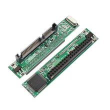 Disque dur IDE 44 broches 2.5 pouces pour ordinateur portable, adaptateur SATA femelle à 7 15 broches mâle vers un disque dur IDE 2.5 pouces, porte série ATA