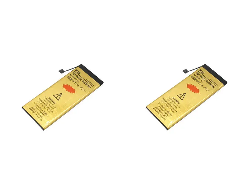 2x 3.8v 2850mah 0 Cycle High Quality Replacement Gold Battery For