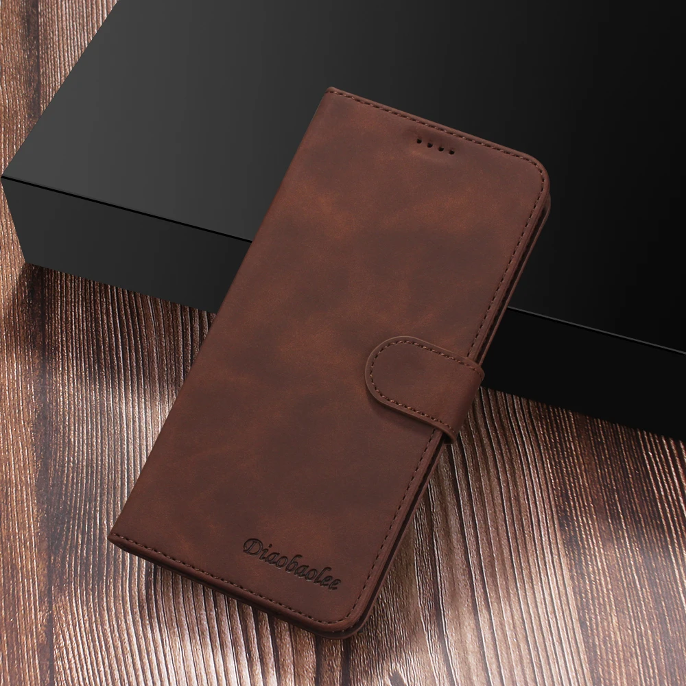 Логотип книга для huawei P20 Lite P30 mate 20 Lite Pro Кожаный чехол роскошный чехол-портмоне P Smart Y7 Y9 держатель фото телефон оболочка - Цвет: coffee