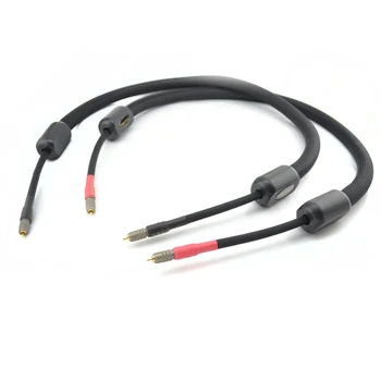 

Pair KIC-GR-1B Grand Reference hifi audio RCA cable interconnect cable with RCA connector plug