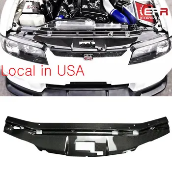 

For Nissan Skyline R33 GTR GARA Style Carbon Cooling Slam Panel Radiator Cover Bodykits Trim kits body kit
