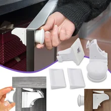 12+ 3 шт., магнитный замок, детская защита, безопасный замок для детей, защелка для ящика, ограничитель открытия дверцы, ограничитель блокировки для младенцев, замки для безопасности