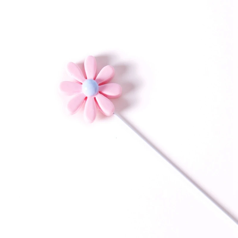 4pcs resin flower pi Детские вечерние украшения для торта в виде снежинок и супергероев из мультфильма для мальчиков и девочек - Цвет: 4pcs resin flower pi