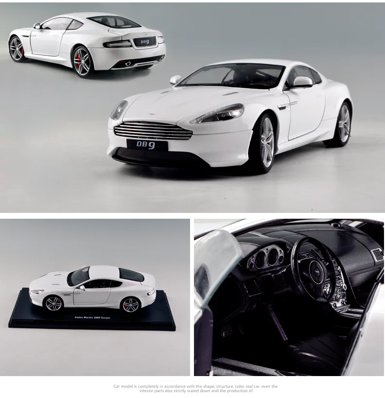 Welly 1:18 Aston Martin db9 сплав модель автомобиля Моделирование Украшение автомобиля коллекция подарок игрушка Литье модель игрушка для мальчиков