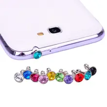 30 шт Bling Универсальный 3,5 мм заглушка для входа наушников мобильного телефона заглушка от пыли разъем для наушников Пробка украшения Аксессуары для мобильных телефонов