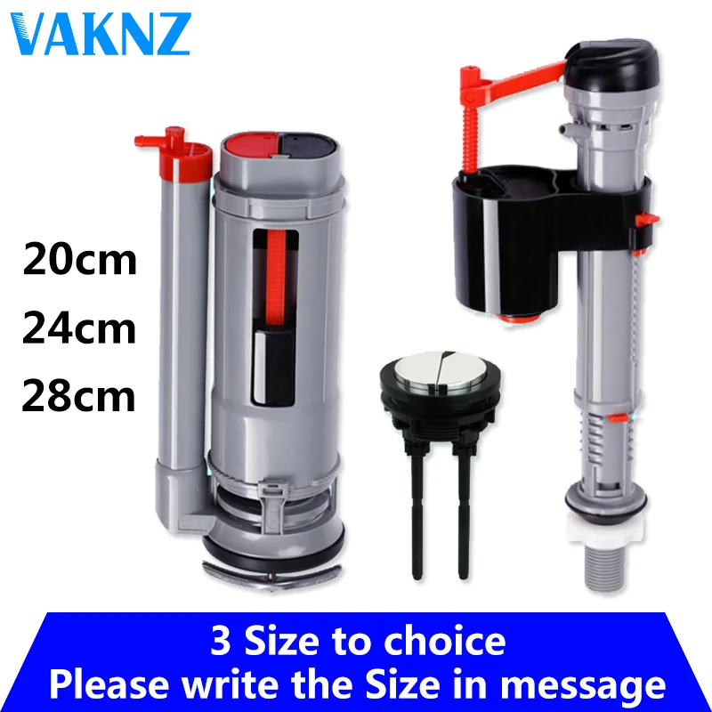 Комплект установки сливного верхнего клапана для резервуара унитаза комплект