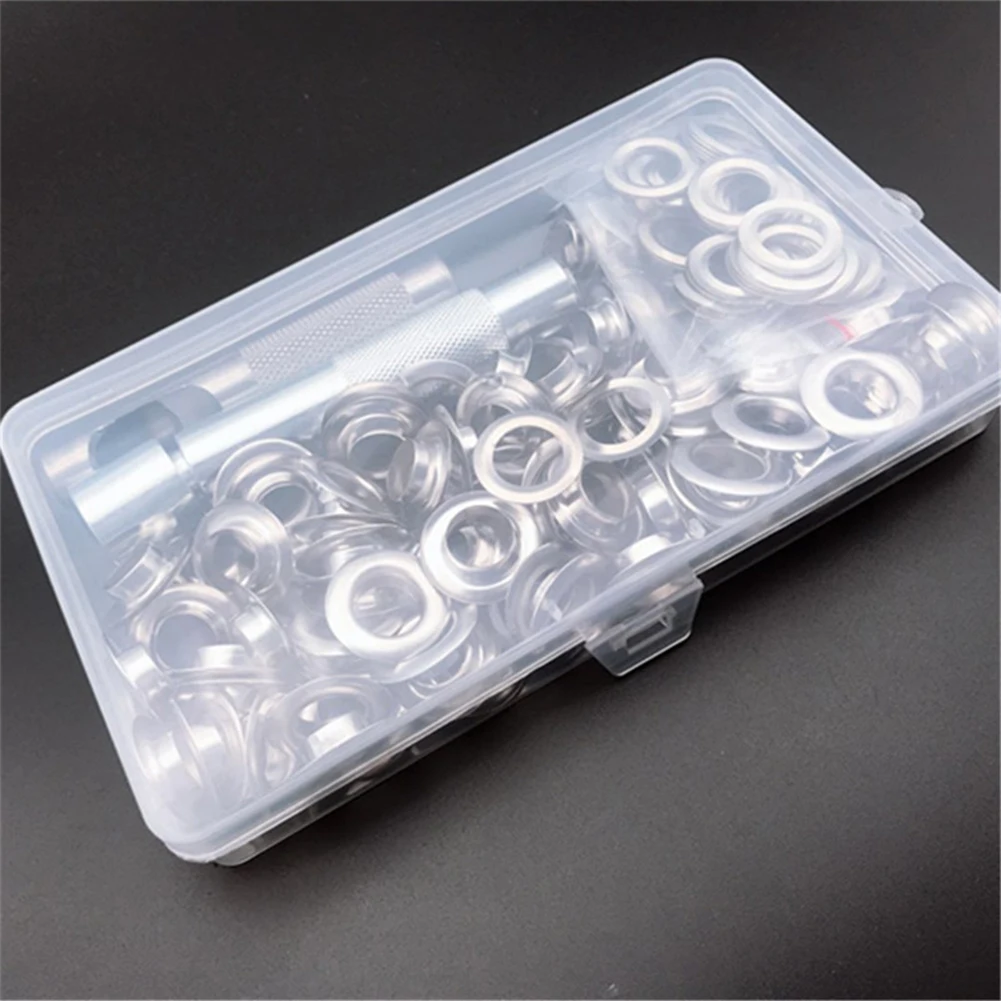 

12mm Eyelet Set Home Grommet Rivet Sewing Repair Hole Punch DIY Installation Tool Metal Fastener Buckle