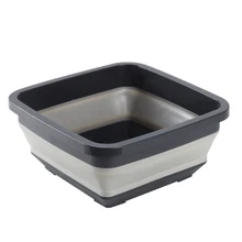 Складной умывальник выдвижной бытовой мыть лицо ноги Портативный Кухня умывальник путешествия открытый водонепроницаемый складной Бассейн