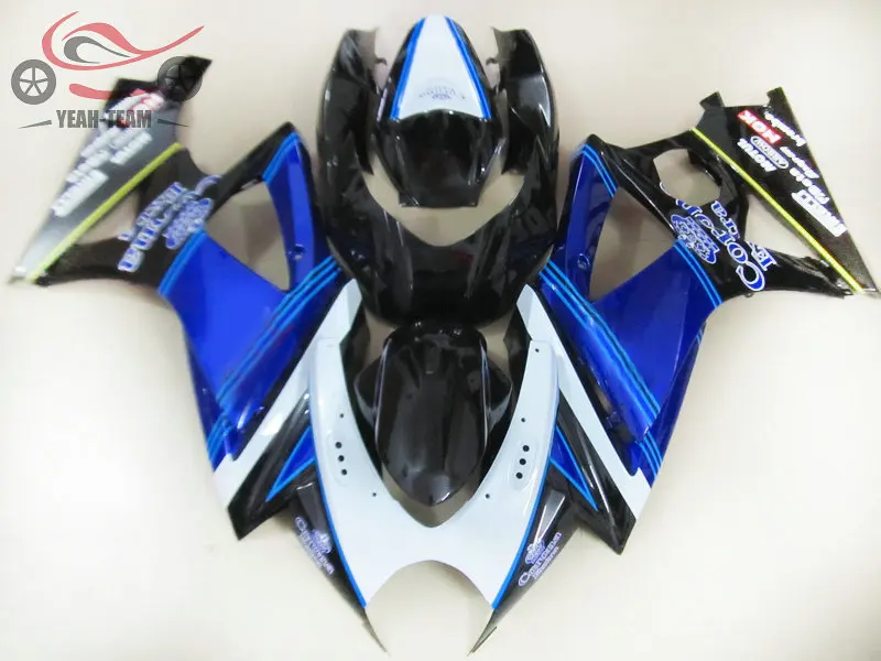 100% литья под давлением китайский обтекатель комплект для Suzuki GSXR 1000 K7 2007 2008 aftermarket