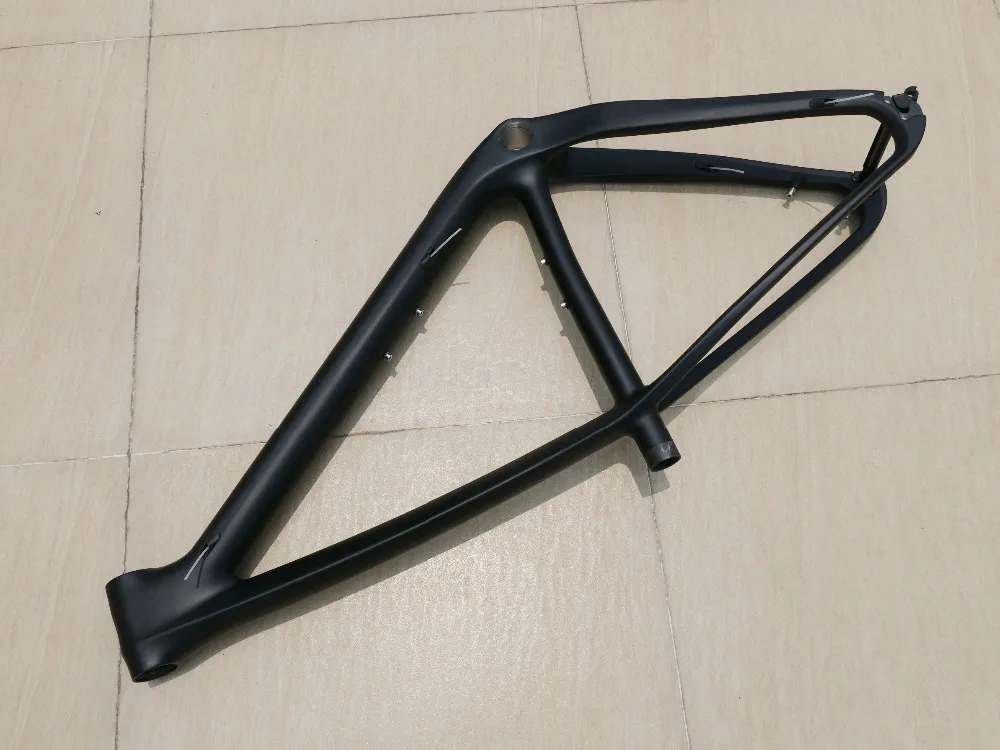 Абсолютно Полный глянцевый углепластиковый коврик 29ER горный велосипед MTB BSA/BB30 рама 17,"(M) QR 135*9 мм