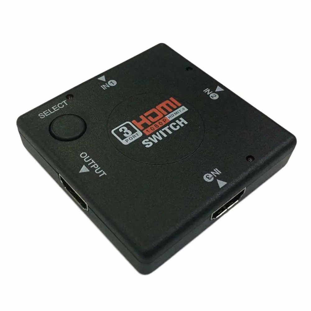 3 порта HDMI выключатель HDMI делитель HDTV 1080P 3 входа в 1 выход HDMI порт для PS3 PS4 для Xbox 360 PC DV DVD HDMI концентратор