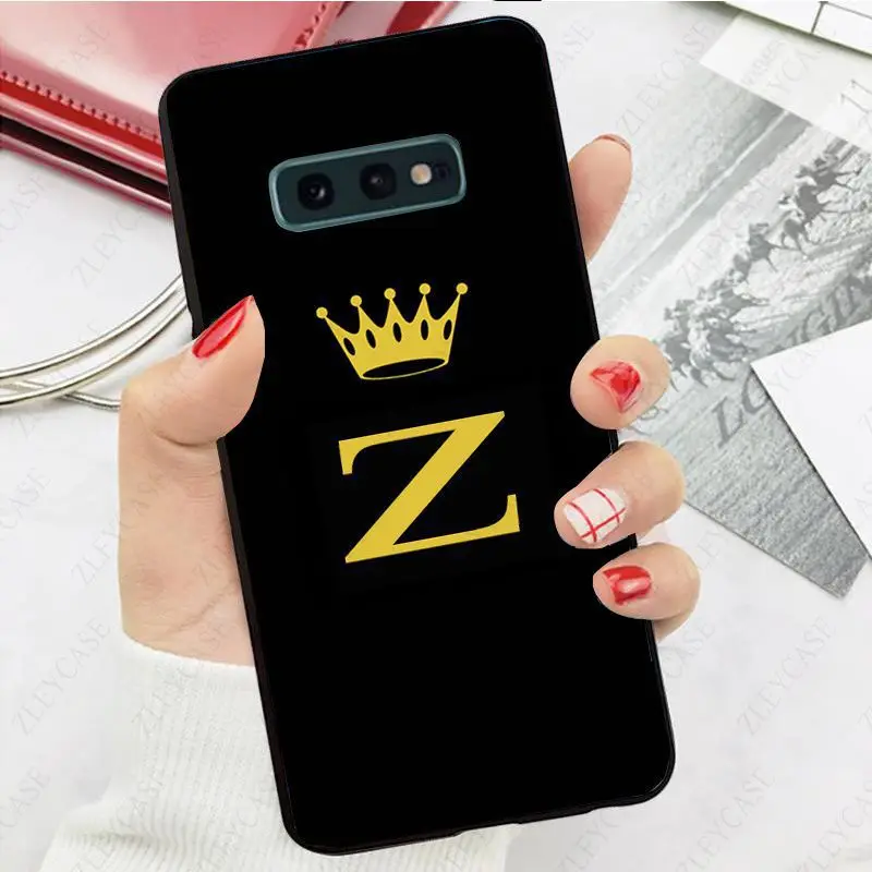Funny Gold Crown Letter