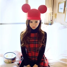 Модные кепки с Микки Маусом для родителей и детей, детская бейсболка, бейсболка для маленьких мальчиков и девочек, бейсболка с Микки Маусом и ушками, casquette gorras