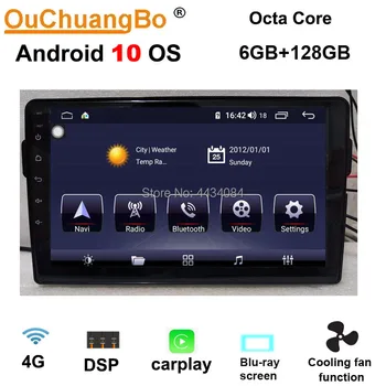 

Ouchuangbo Blu-Ray Car GPS Multimedia Tape for Great Wall Haval GMW Hover H2 2015-2018 With 8 Core 6+128 CarPlay DSP Android 10