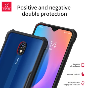 XUNDD Shockproof Phone Case For Redmi 8 Case Transparent Cover Protective Fitted Shell Airbag Bumper Soft  For Redmi 8A Case 2