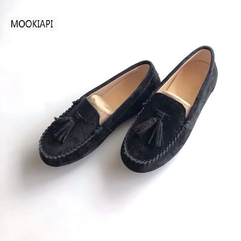 Chinese Brand Women's Shoes 100% Real Leather Classic Women's Loafers Women Flats Shoes Summer women shoes