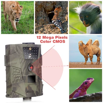 

FHD GPRS Hunting Trail Camera HD 12MP Stealth Vision Scouting Infrared Hunter Camera for Taking photo video of Wild animal