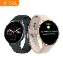 HERALL 2020 ЭКГ Смарт часы звонки по Bluetooth умные для мужчин женщин