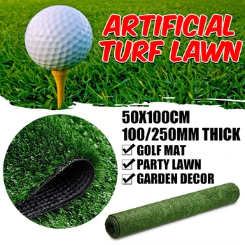 

10/25mm Length Artificial Lawn Turf Grass Artificial Lawn Carpet Simulation Outdoor Green Lawn for Garden Lawn Patio Landscape