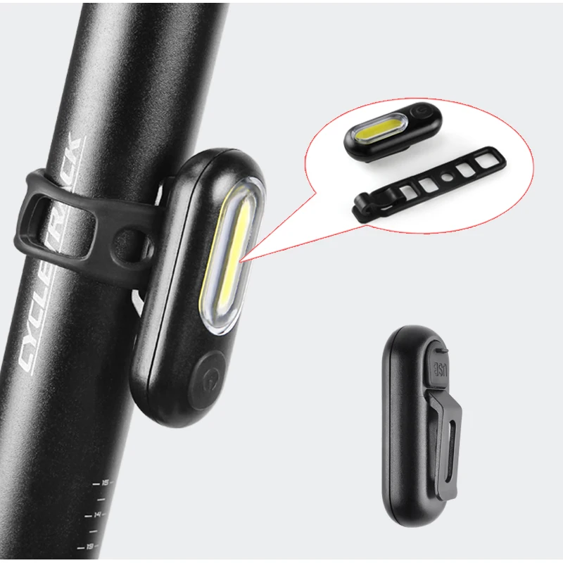 Bicycle Led Light Rear Rechargeable USB Bicycle Lights Multiple modes Cycling Accessories Lamp Warning Tail Light