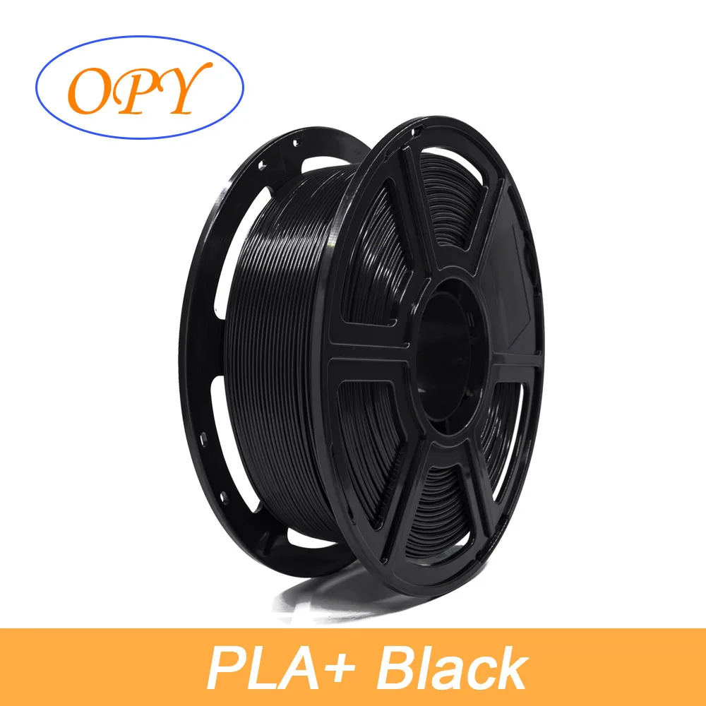PLA Pro Black Светится в темноте нити Pla плюс Материал 3D Пластик 1,75 мм Принтер световой Мрамор древесины мягкий светящийся в темноте 1 кг Pro ровными рядами - Цвет: PLA Pro Black