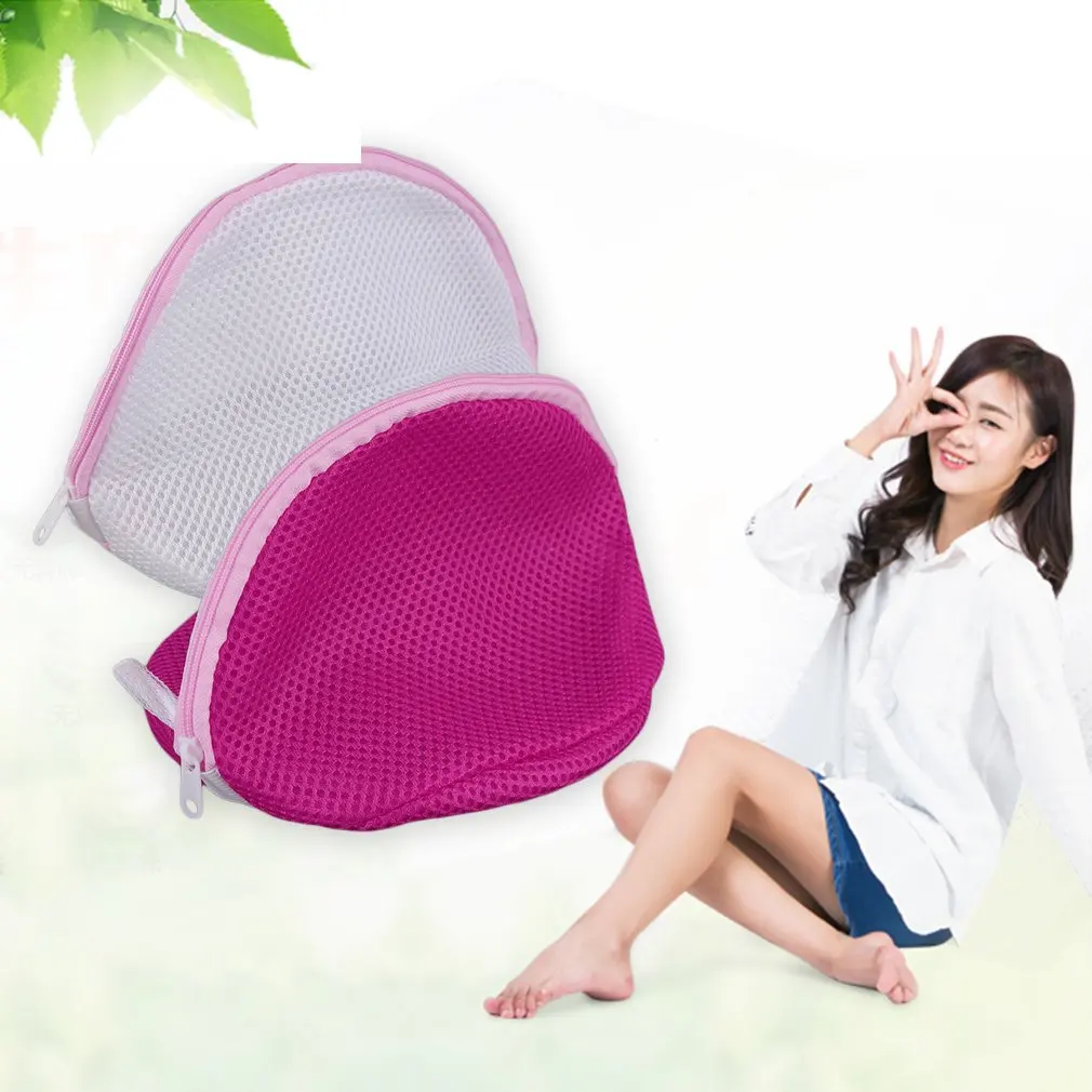 2018 1Pc Lingerie Bra Underwear Delicate Clothes Washing Laundry Mesh Net Bag Zippered