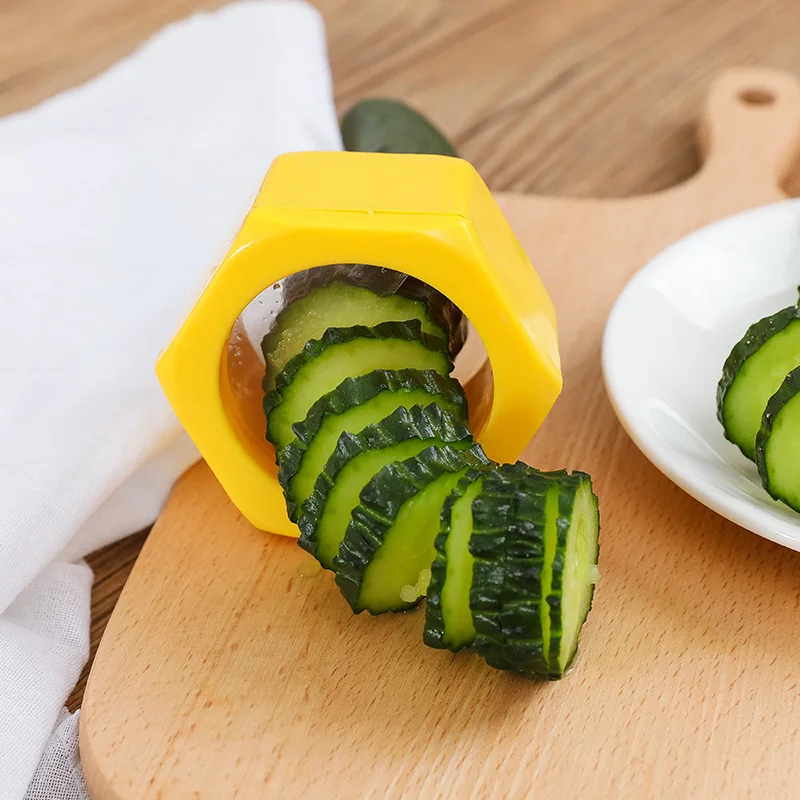 Огуречная спиральная овощерезка DIY точилка для масок кухонные аксессуары