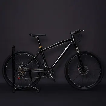 

Mountain Bike 24/26 Inch 21 Speed Double Disc Brakes Shock Off-road Bicycle Adult Student Men And Women