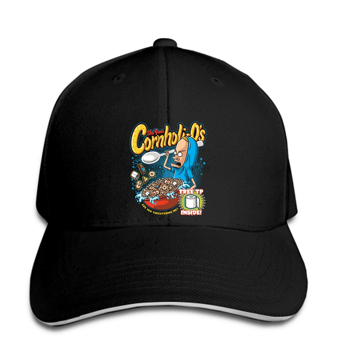 Beavis and Butthead cornholios MTV Cartoon Funny Baseball cap snapback hat Peaked | Аксессуары для одежды