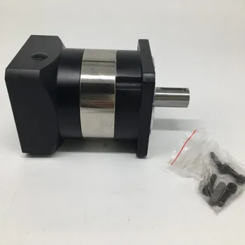 

70:1 Servo Motor Planetary Gearbox 16mm Input Shaft Speed Ratio70 Gearbox Reducer 7arcmin for 750W Servo Motor 90mm flange