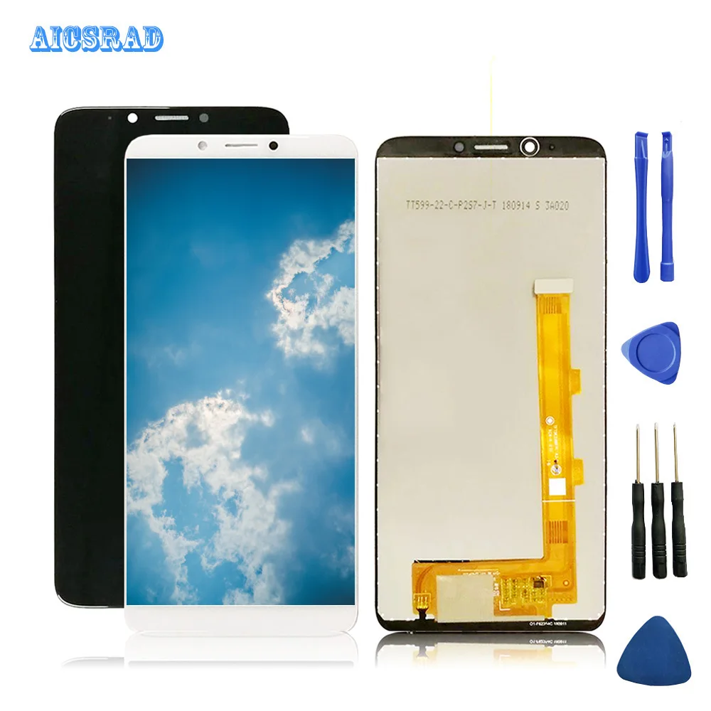 AICSRAD оригинал для TP-Link Neffos X9 TP913A ЖК-дисплей Дисплей + Сенсорный экран 100% испытания
