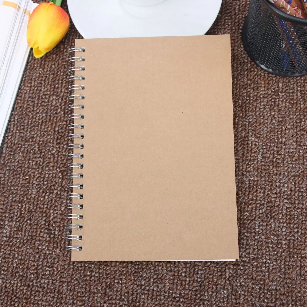 1pcs Creative A5 Journal Notebook Medium Hardcover 90 Pages Dot Matrix White School Stationery Supply | Канцтовары для офиса и